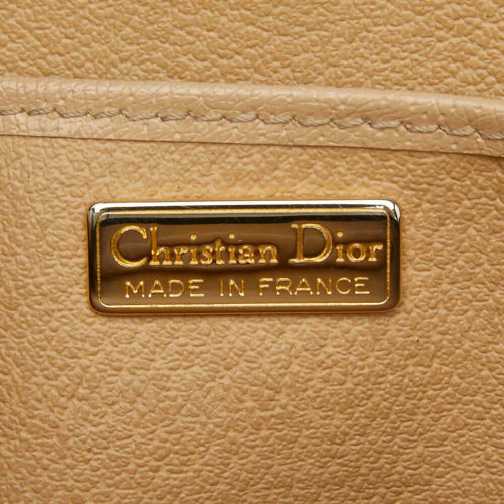 CHRISTIAN DIOR Black Leather Trotter Shoulder Bag - Picture 9 of 9